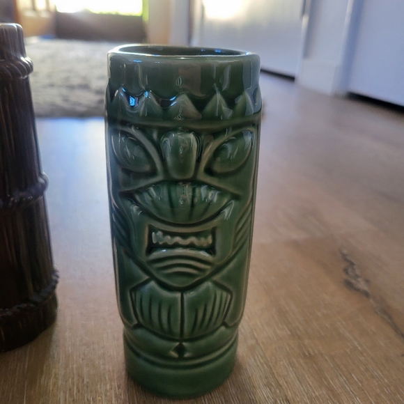 Vintage Set of 3 Tiki Mugs - Picture 3 of 13